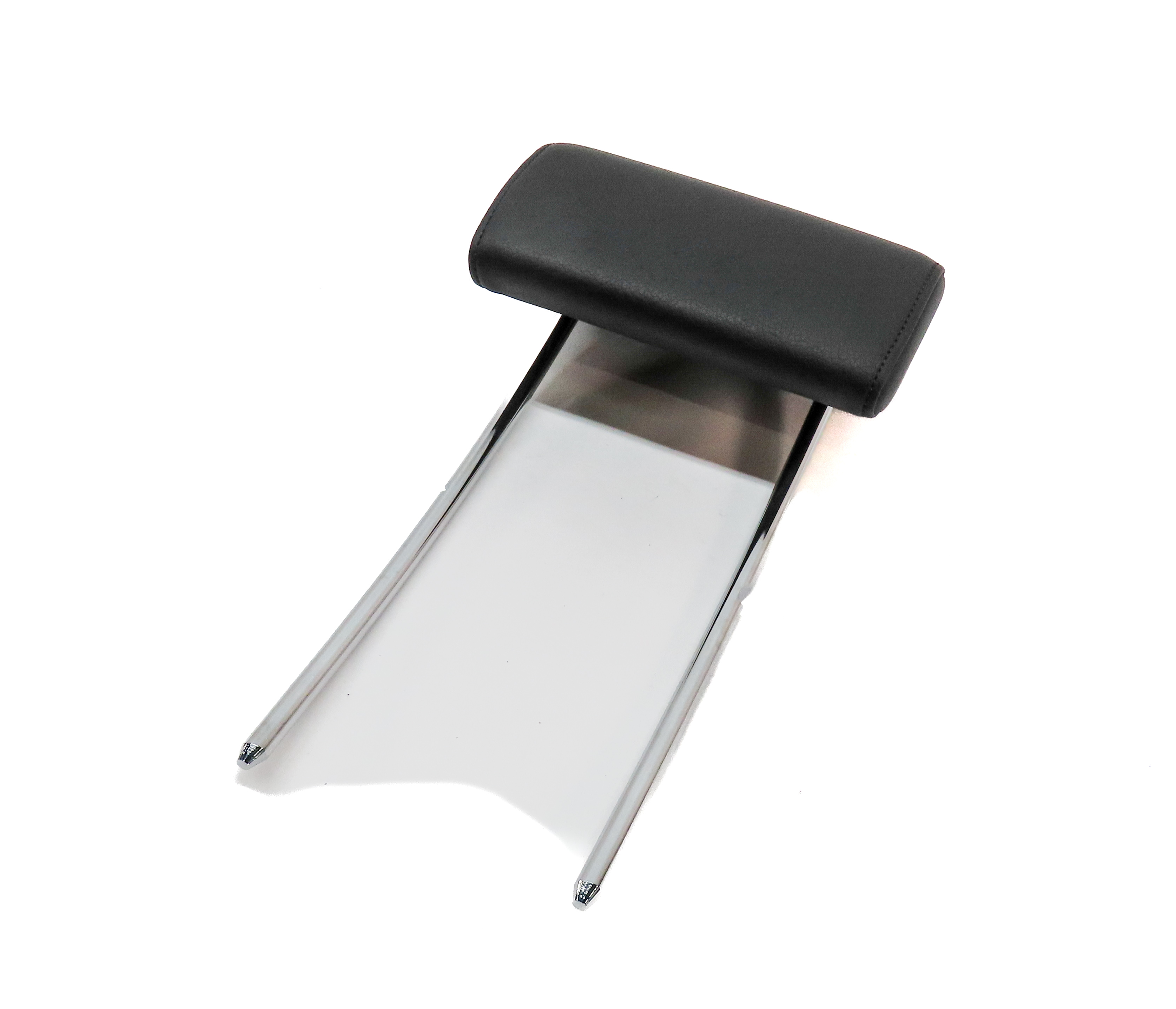 17-23 AUDI Q7 SQ7 (4M) REAR 2ND ROW CENTER MIDDLE SEAT HEADREST (BLACK LEATHER) — exact item pictured